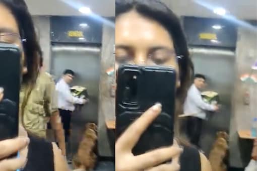 लिफ्ट में पालतू कुत्ता ले जाने को लेकर दो महिलाओं में हुआ विवाद