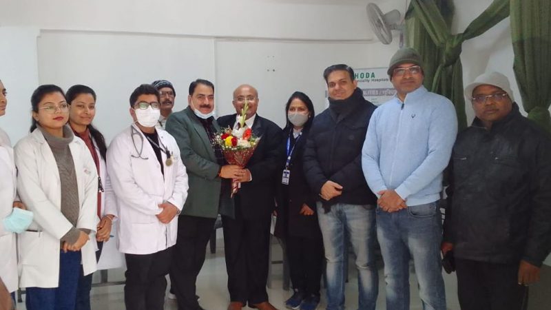 Ghaziabad news: गाजियाबाद के यशोदा हॉस्पिटल कौशाम्बी ने आयोजित किया  निशुल्क मेडिकल कैंप, लोगों को मिला लाभ