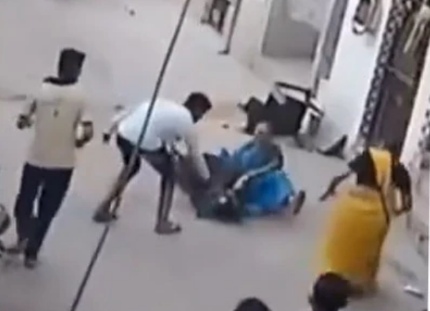 Delhi Pitbull Attack:पिटबुल कुत्ते ने किया हमला, महिला ने बचाई बच्चे की जान, वीडियो वायरल