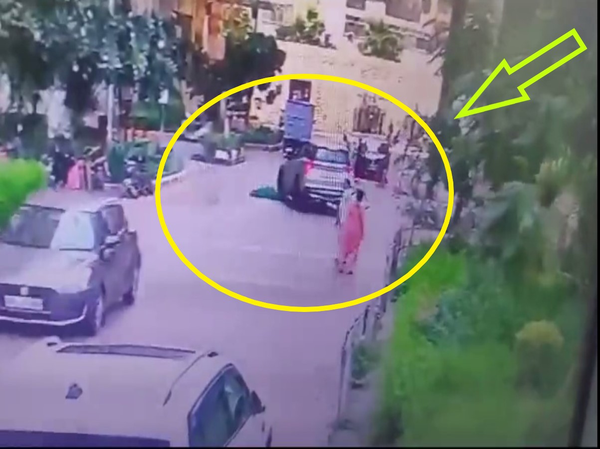Noida Latest News: महागुन मॉडर्न सोसाइटी में बड़ा हादसा.. सोसाइटी के अंदर वॉक कर रही महिला को SUV कार ने कुचला