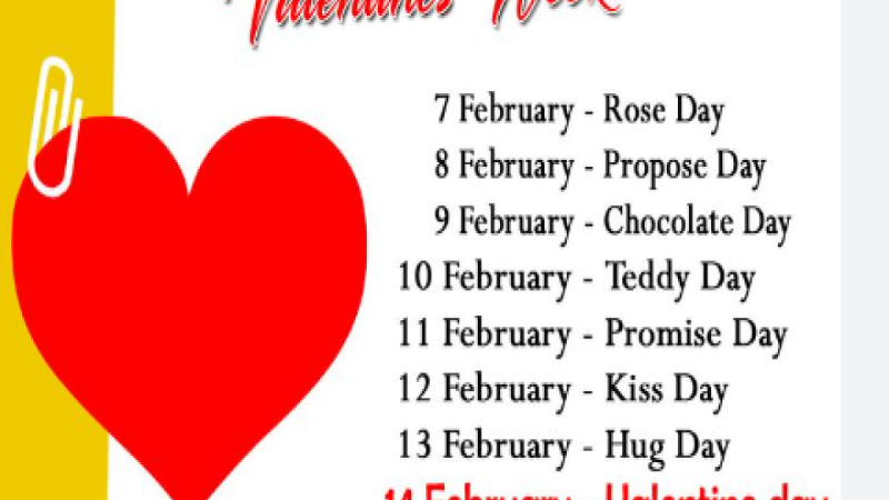 Valentine Week: वेलेंटाइन वीक कपल्स के लिए क्यों है खास, जानें अपने रिश्ते को कैसे कर सकते हैं और भी मजबूत…