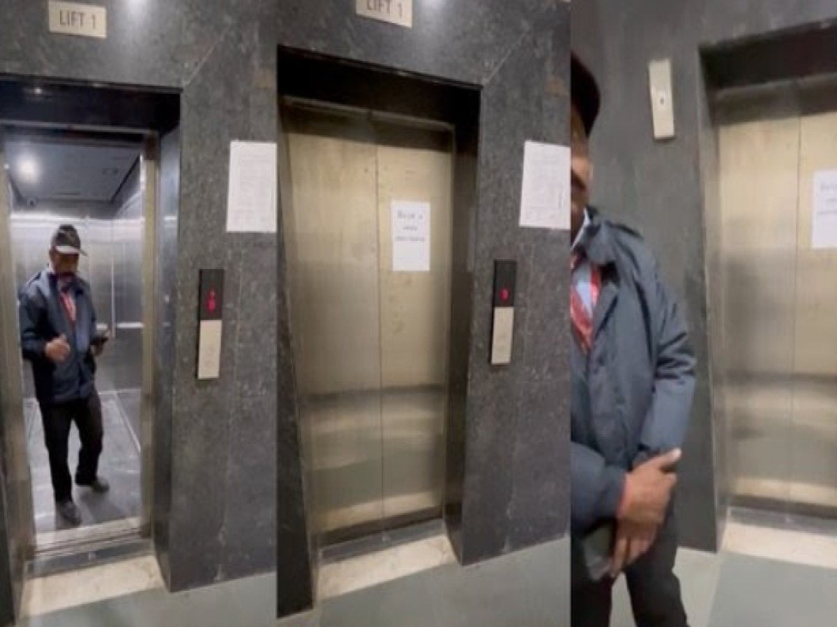 Lift Accident News: फिर से अटकी लिफ्ट, डेढ़ घंटे तक फंसा रहा युवक…यहां देखें वीडियो