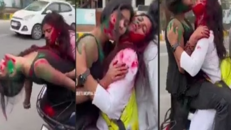 Girls Dance on Road: बीच सड़क पर दो स्कूटी सवार लड़कियों ने किया फूहड़ डांस, पुलिस ने लिया एक्शन…