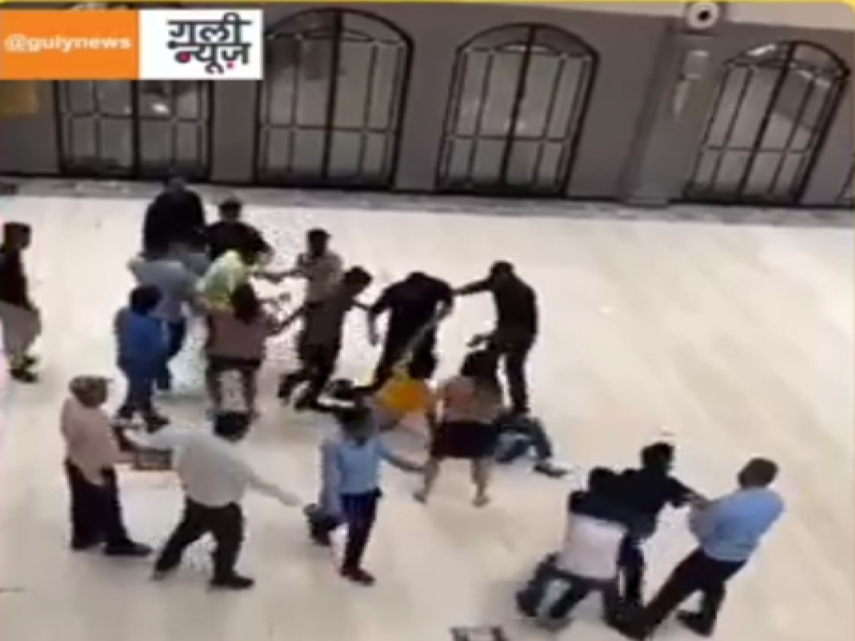 Viral Video: मॉल में दबंगों ने मचाया तांडव, जमकर की मारपीट…देखें वीडियो