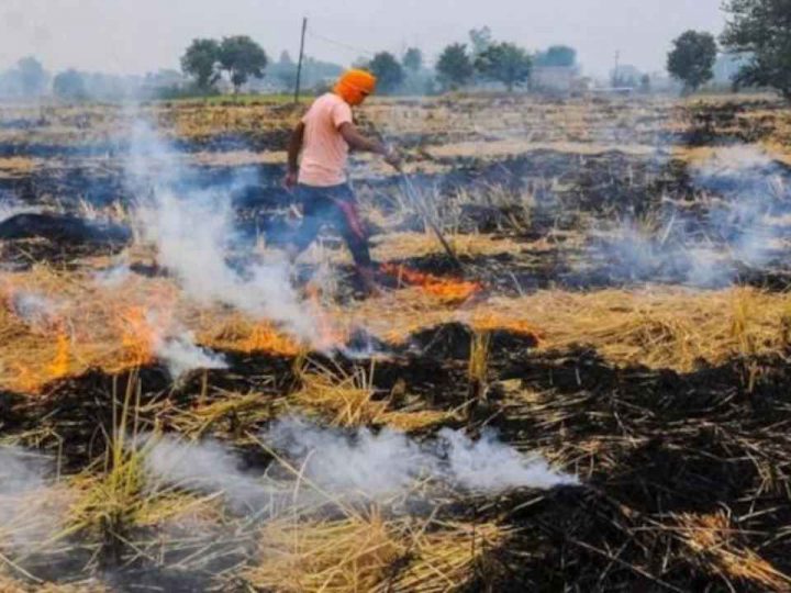 Stubble burning :- मानसून के विदा होने से पहले ही जलने लगी परालियां, आने वाले समय में बढ़ेगा असर